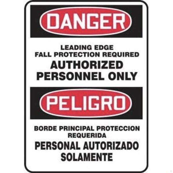 Accuform SPANISH BILINGUAL SAFETY SIGN MSPP108XP MSPP108XP - main